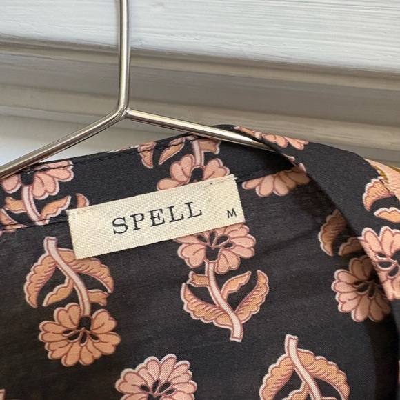 Spell And The Gypsy Marmont Blouse In Whiskey Color - Picture 7 of 8